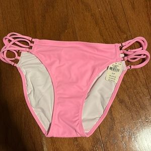 Pink bikini bottoms